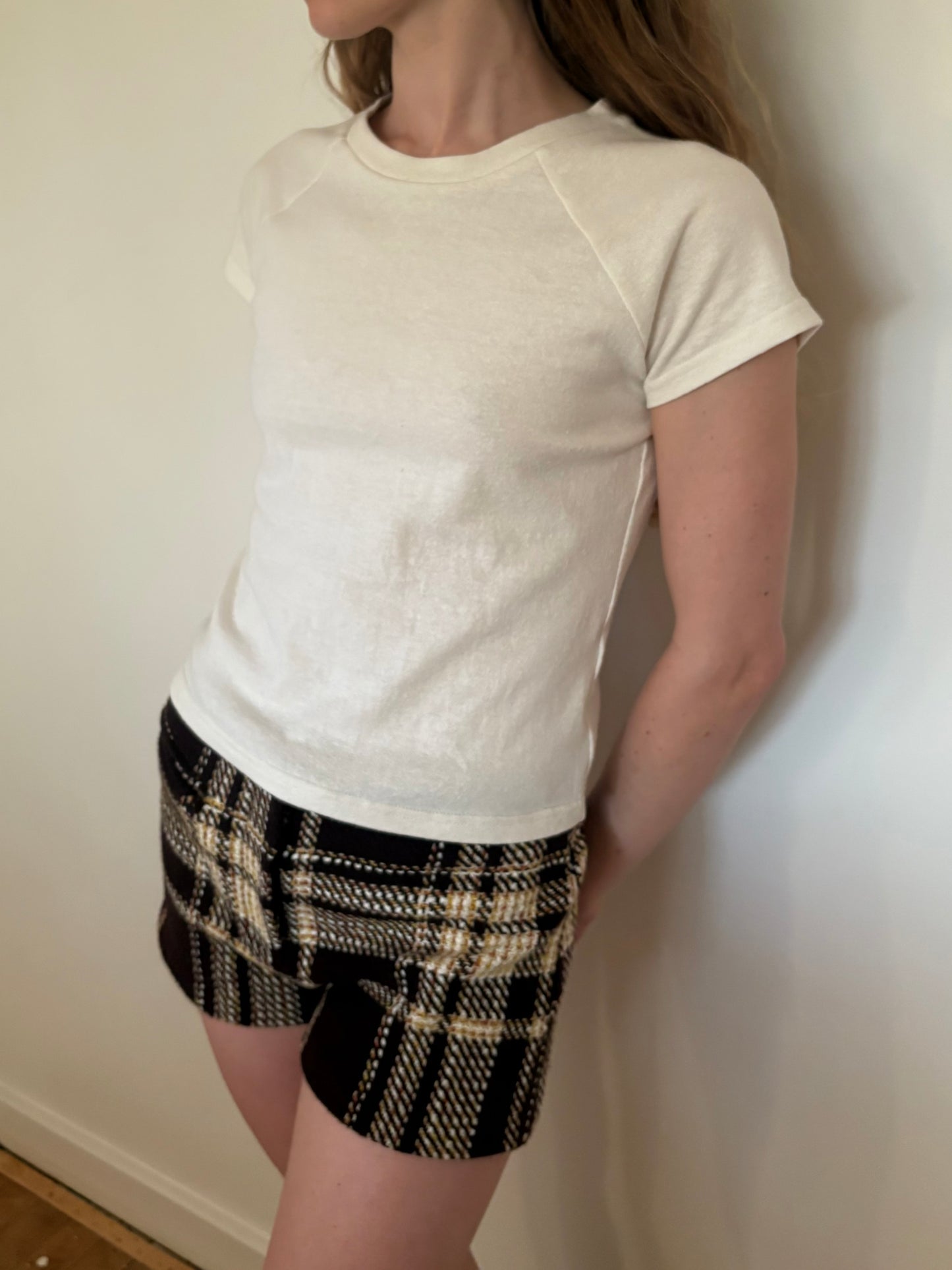 White Raglan T-Shirt - Made To Order