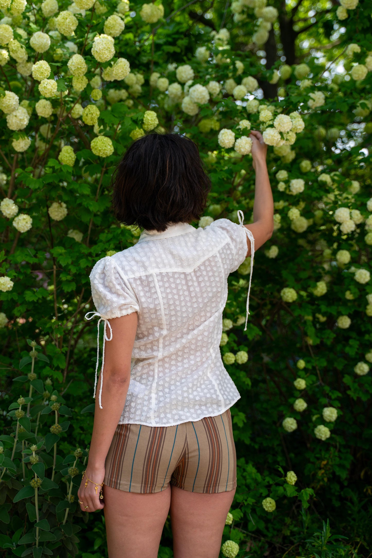 Clem Shirt in Flocking