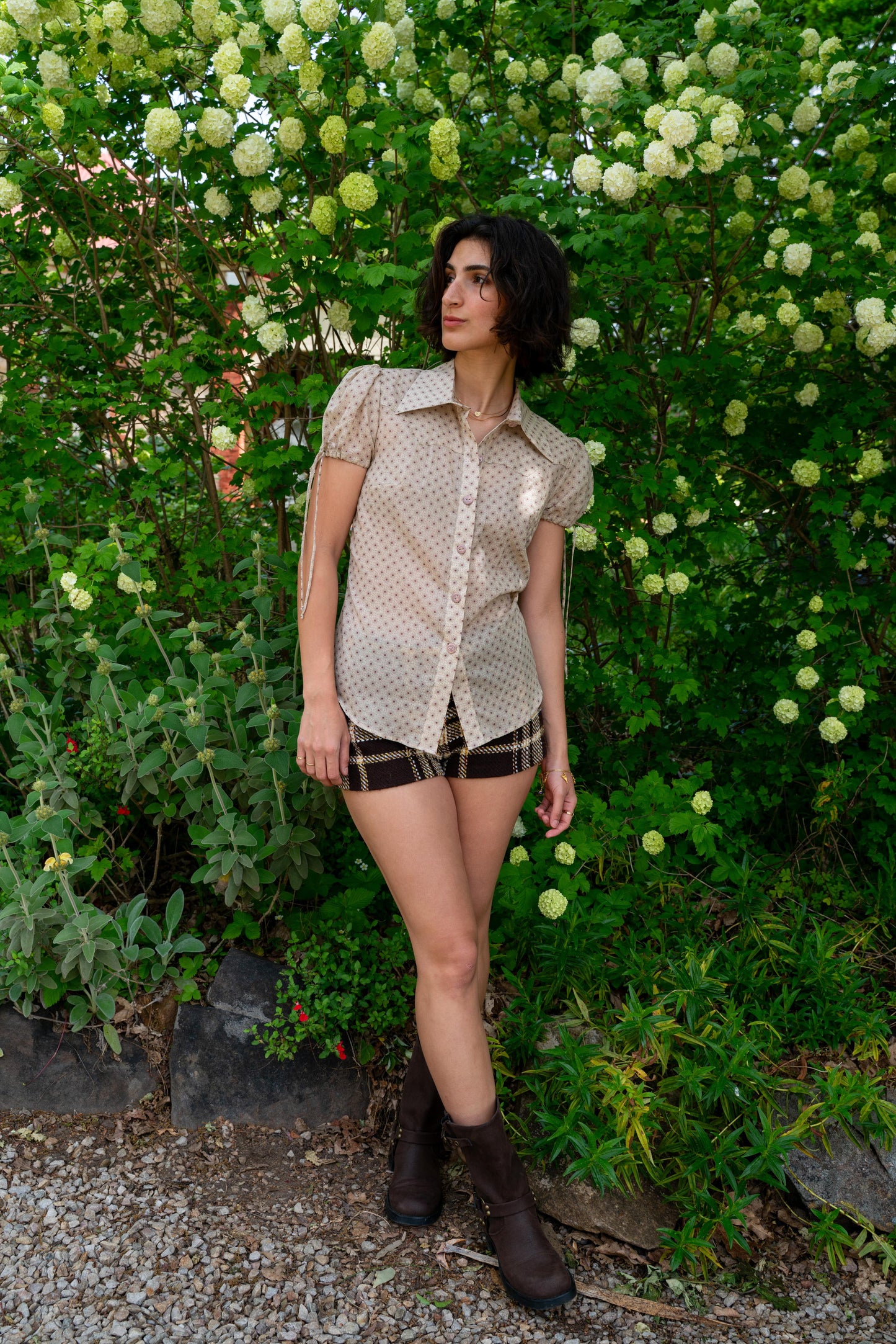 Clem Shirt in Leo Print