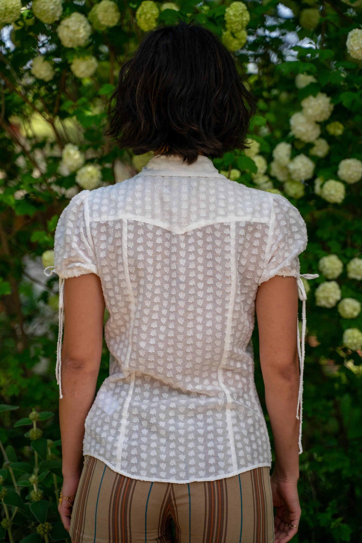 Clem Shirt in Flocking