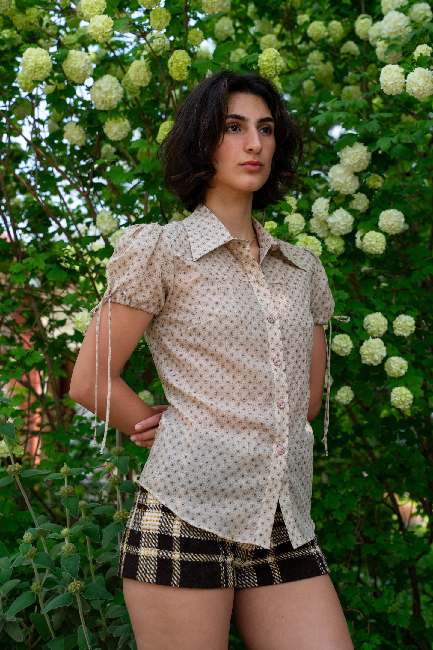 Clem Shirt in Leo Print