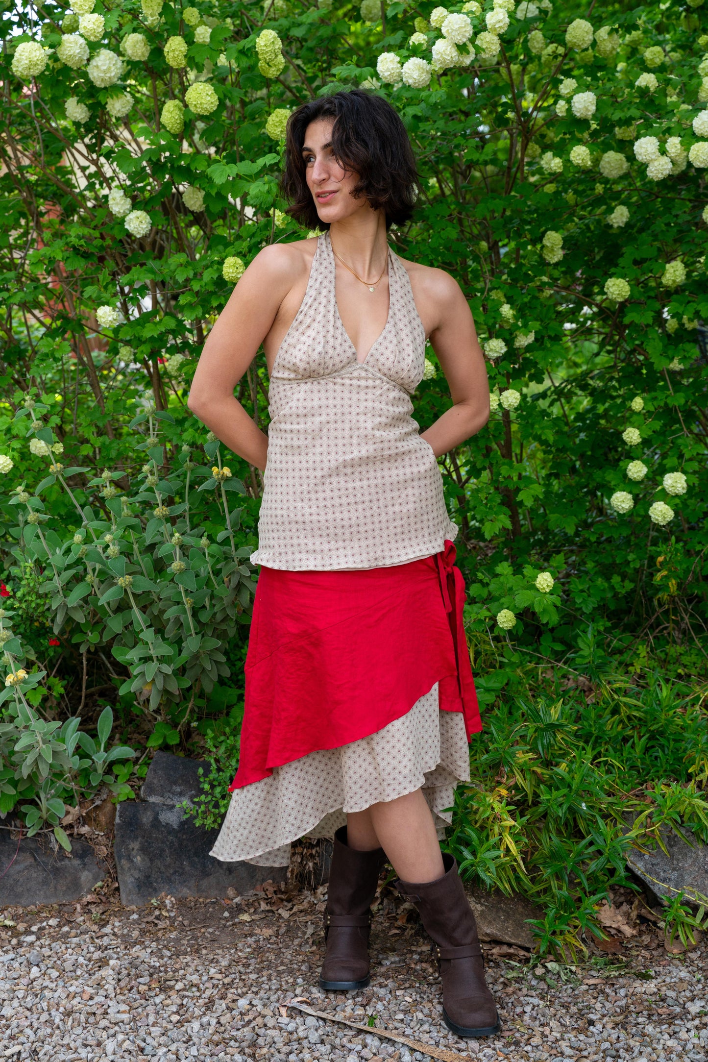 Jasmine Halter in Leo Print