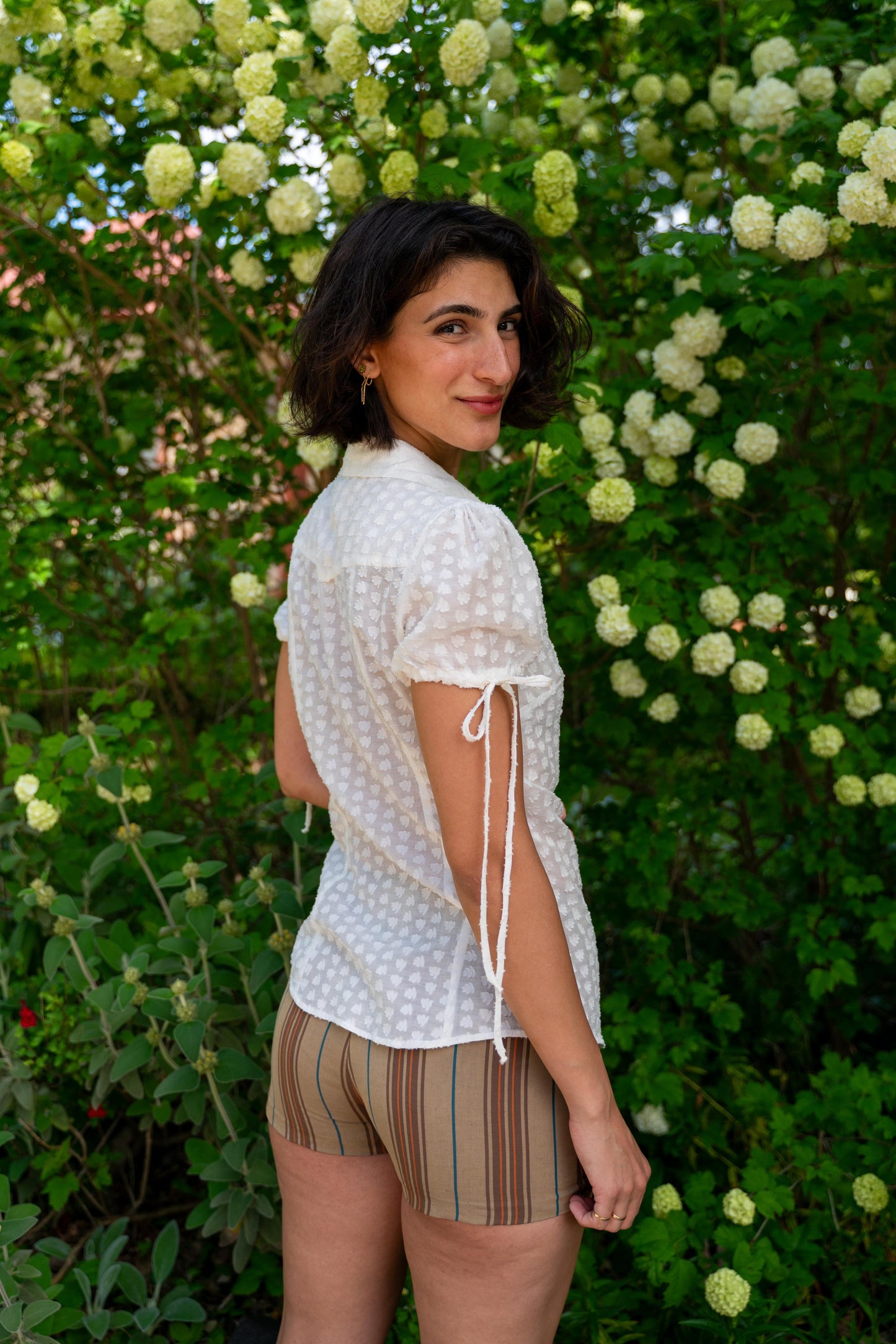 Clem Shirt in Flocking