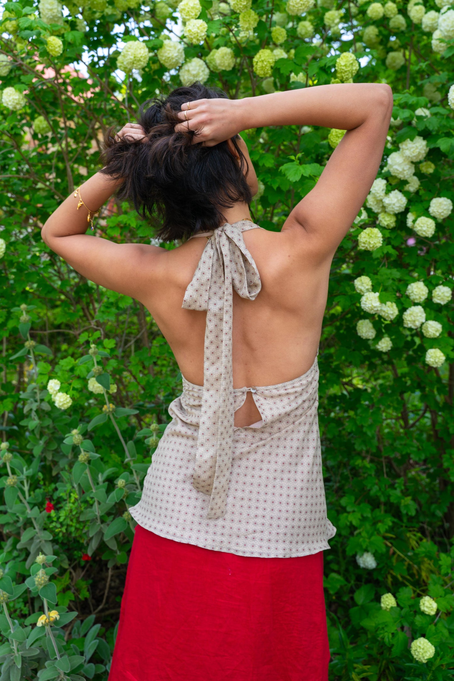 Jasmine Halter in Leo Print