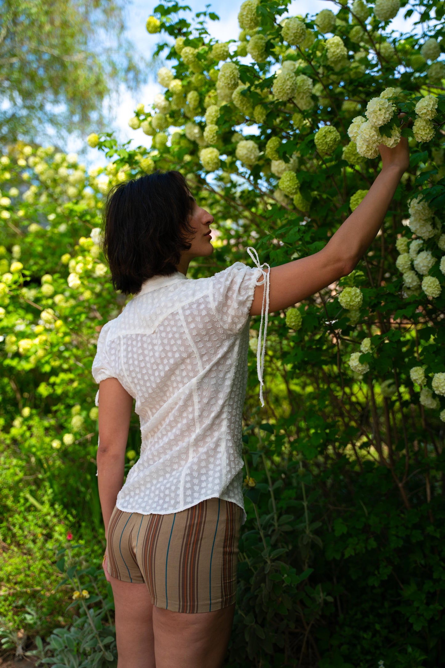 Clem Shirt in Flocking