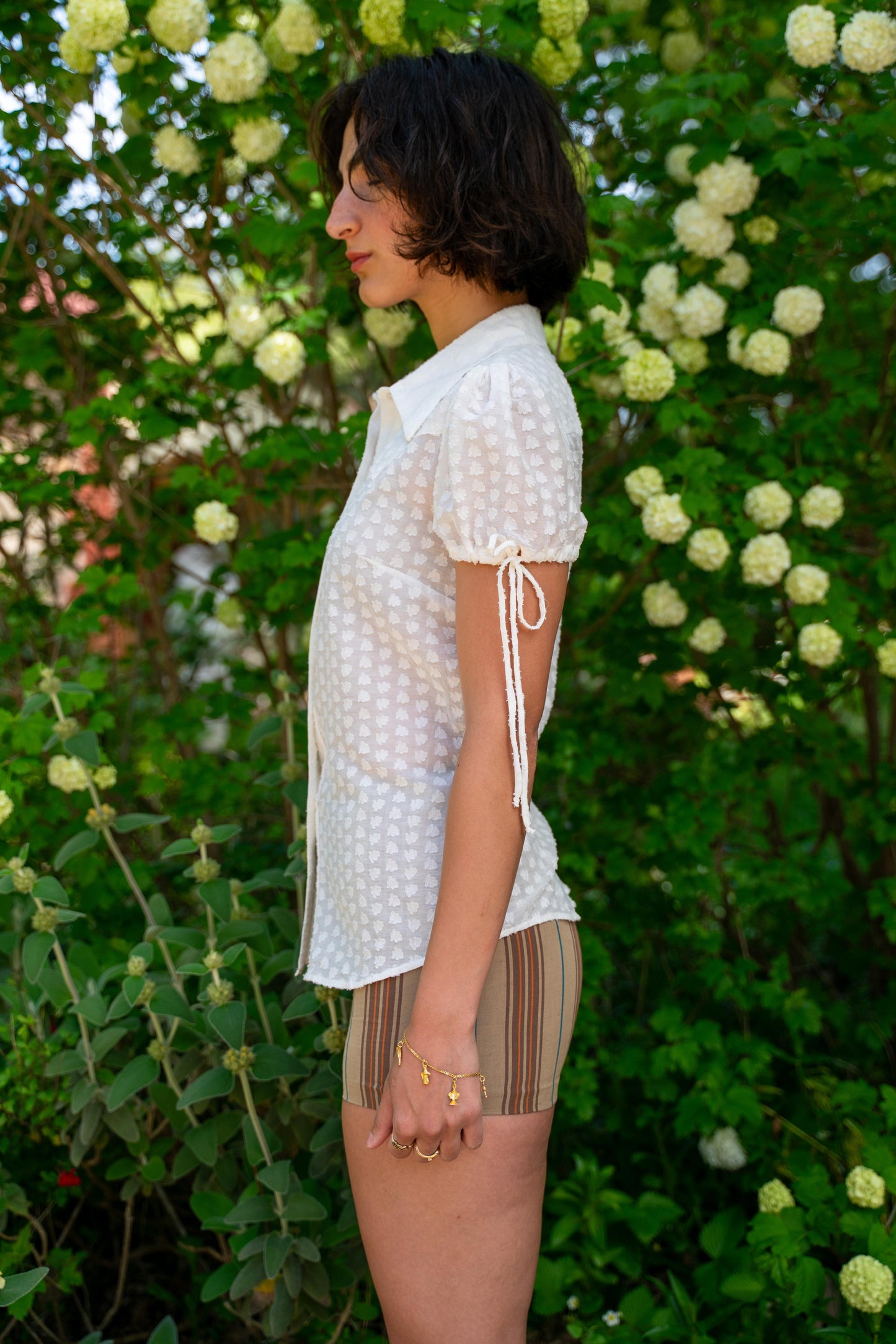 Clem Shirt in Flocking