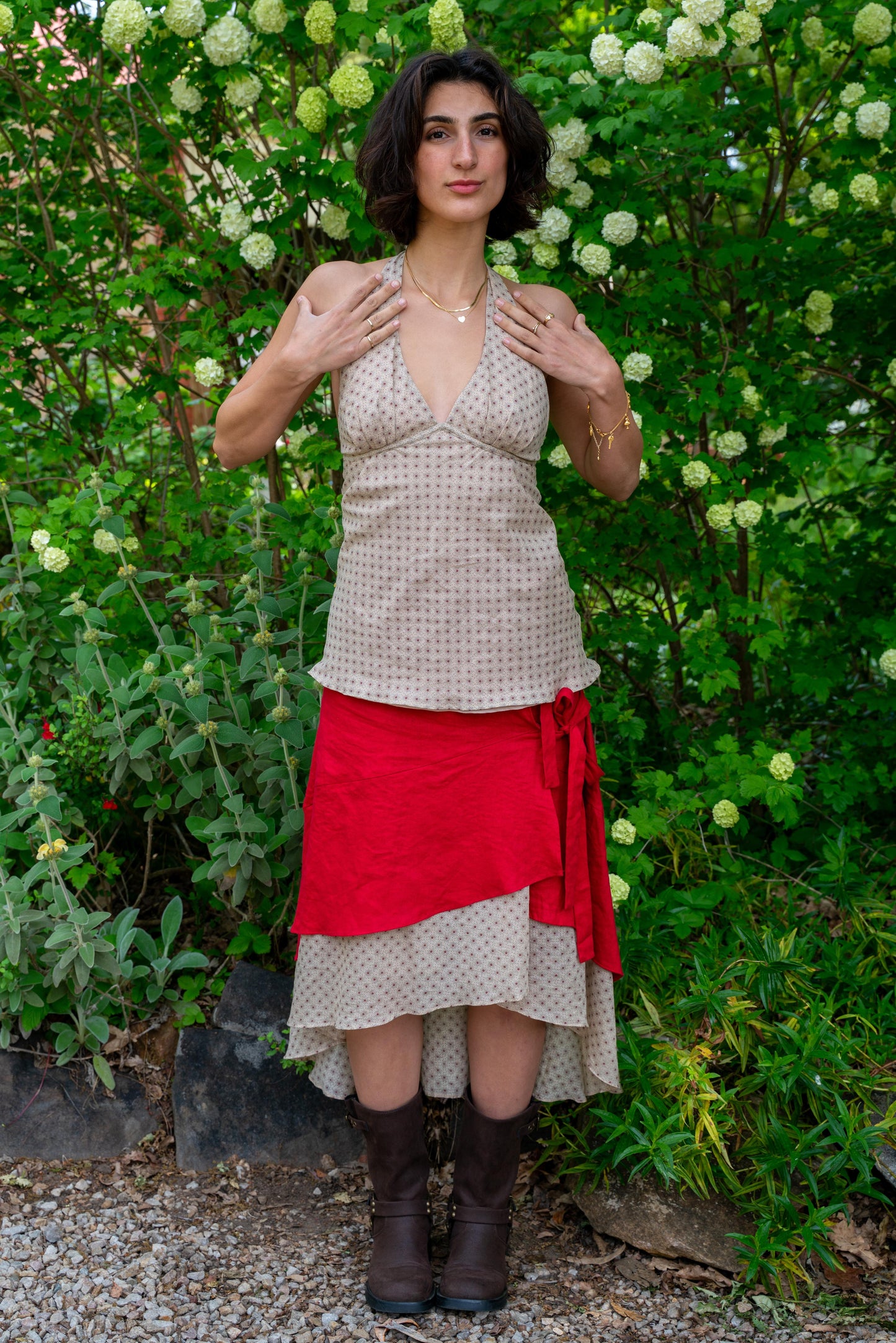 Jasmine Halter in Leo Print