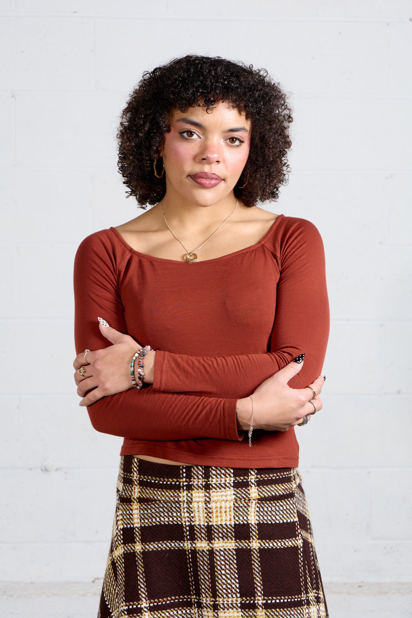 Freya Top - Rust JUNE PREORDER