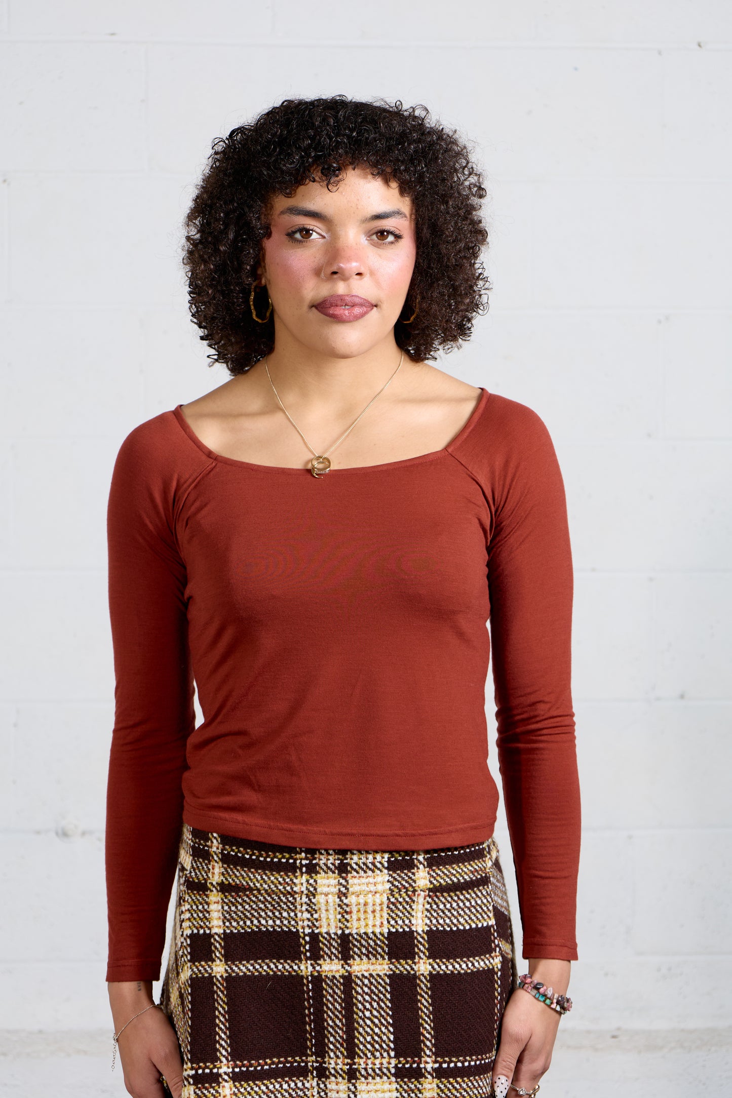 Freya Top - Rust JUNE PREORDER