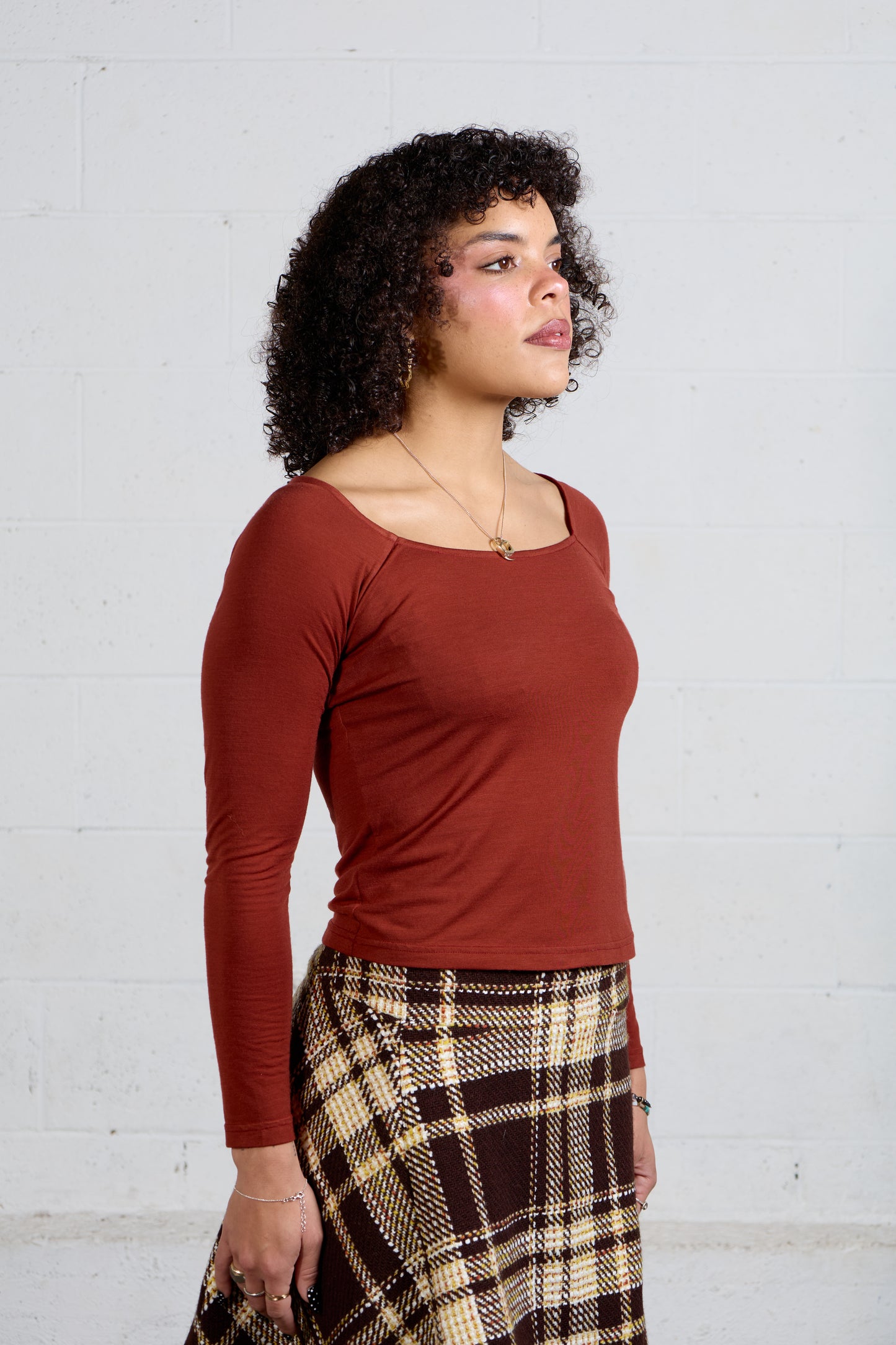 Freya Top - Rust JUNE PREORDER