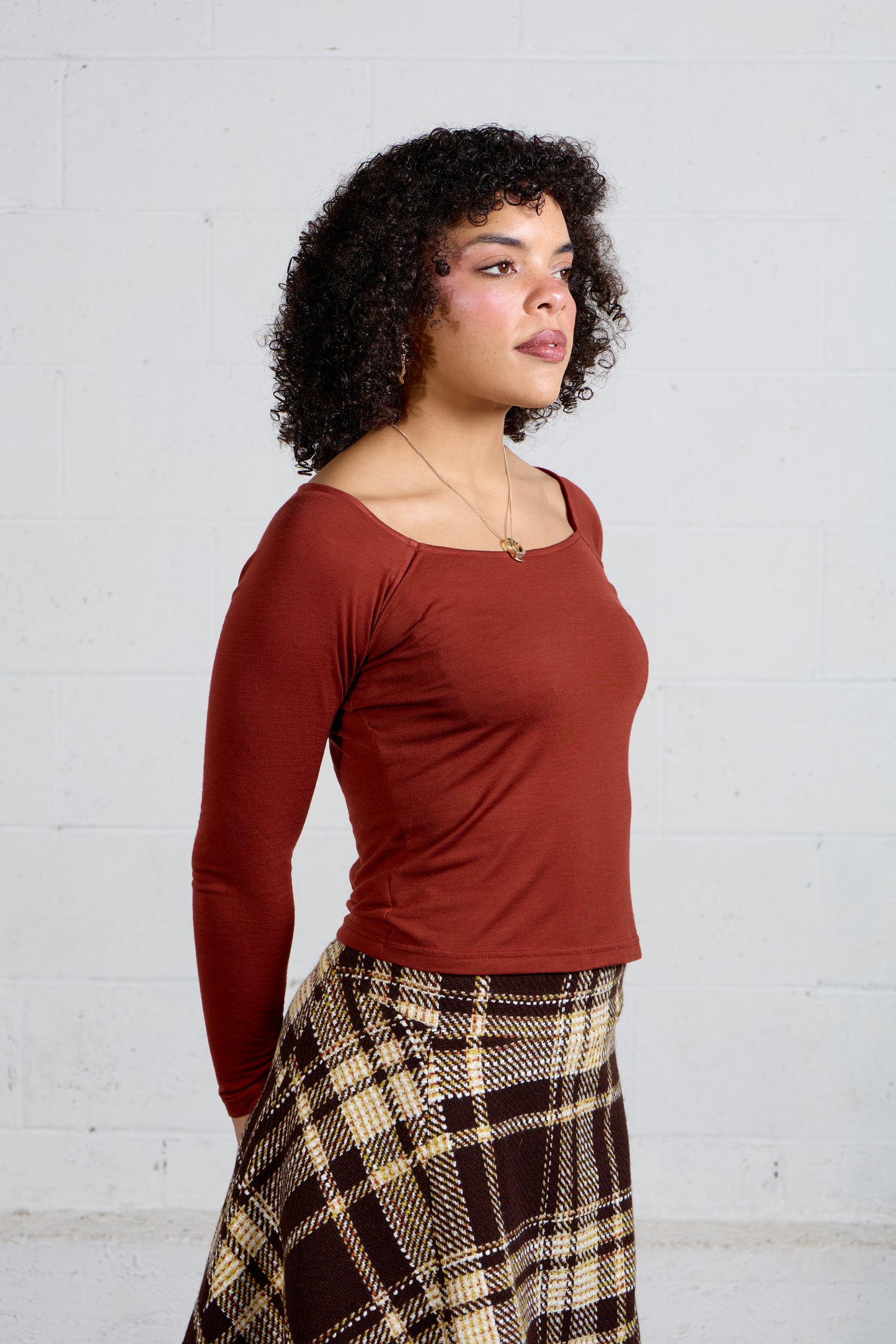 Freya Top - Rust JUNE PREORDER